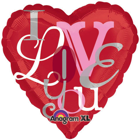 18" Love Speaks Foil Balloon