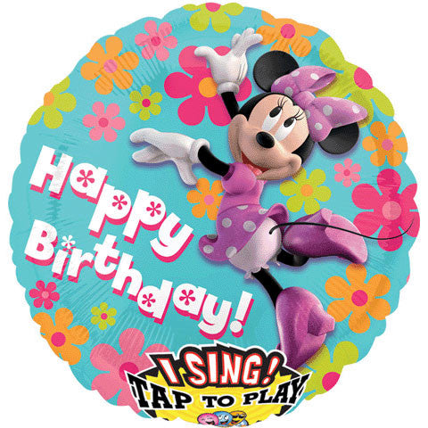 28" Minnie Mouse Birthday Sing-a-tune