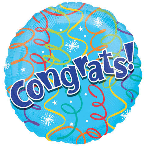 18" Congrats Streamers Vlp