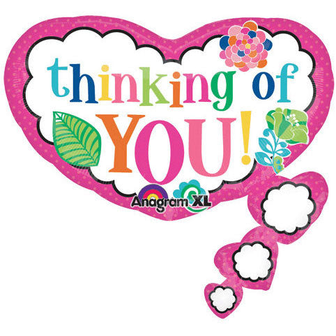 Colorful Thinking Of You Super Shape