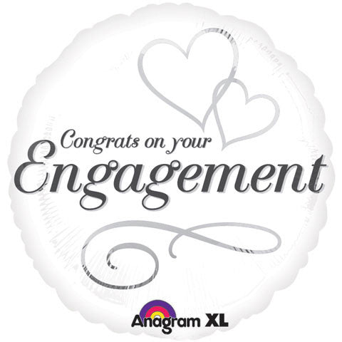 18" Two Hearts Engagement