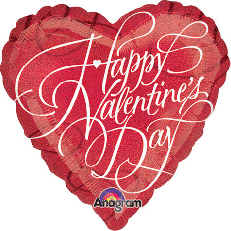 32" Fancy Valentine's Day Holographic