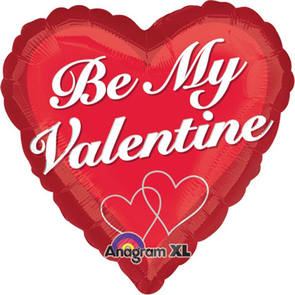 18" Be My Valentine Foil Balloon
