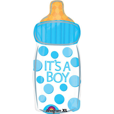 It's A Boy Baby Bottle Junior Shape
