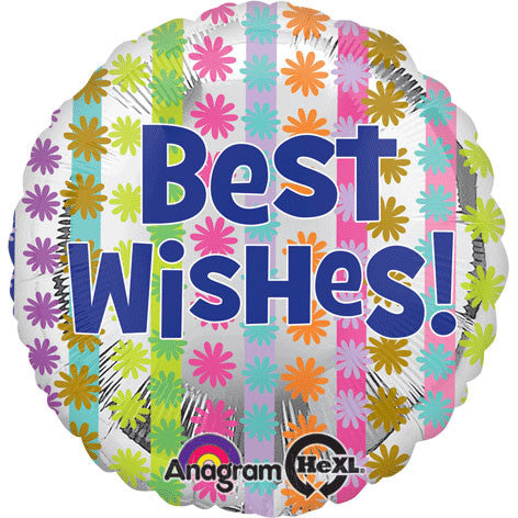 18" Bright Best Wishes Hx