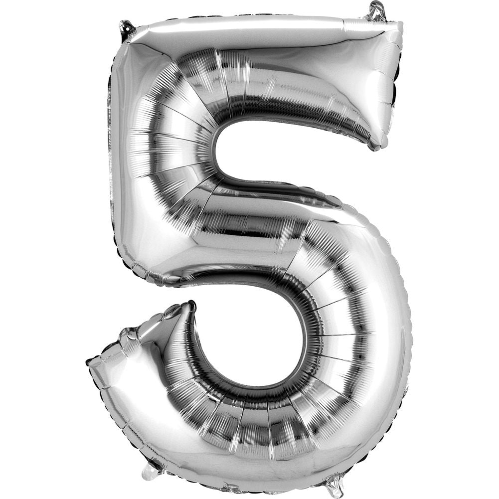34" NUMBER 5 SILVER