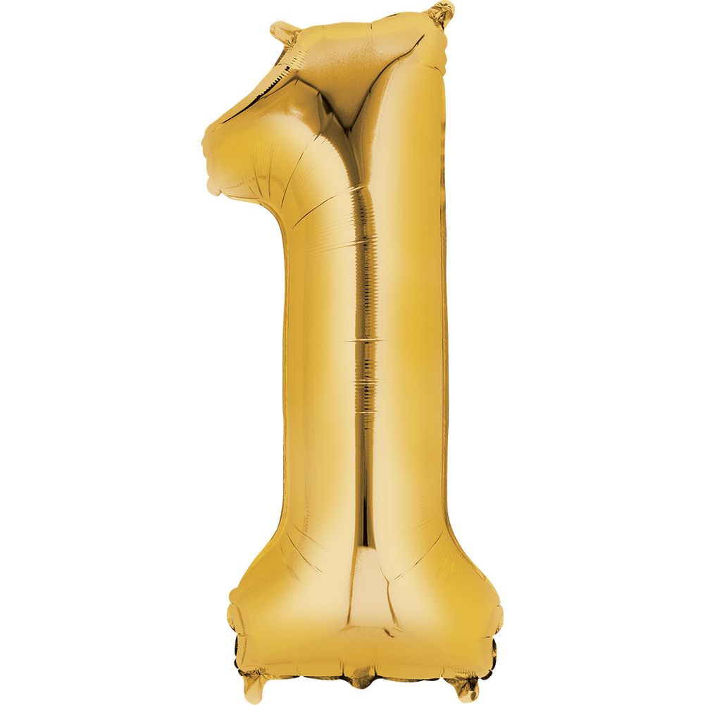 34" NUMBER 1 GOLD