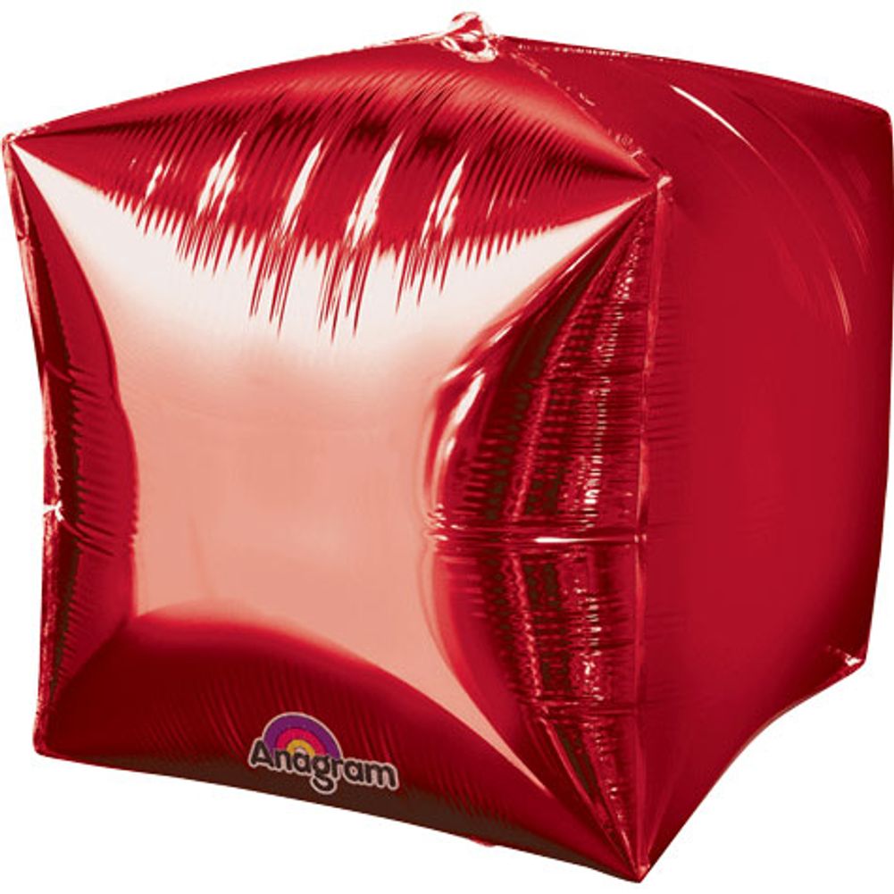 15" Red Cube