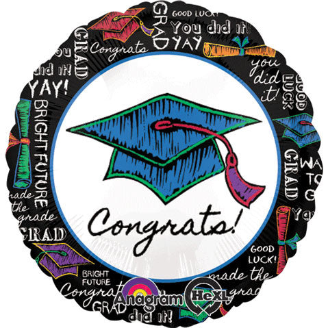 18" You Did It Grad Hx