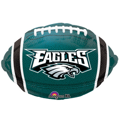 Philadelphia Eagles Football Junior Shape Foil Balloon (1ct)