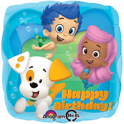 18" BUBBLE GUPPIES BIRTDHAY HX
