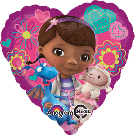 18" DOC MCSTUFFINS LOVE HX