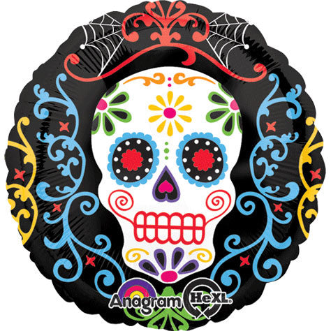 Day Of The Dead 18" Foil Balloon