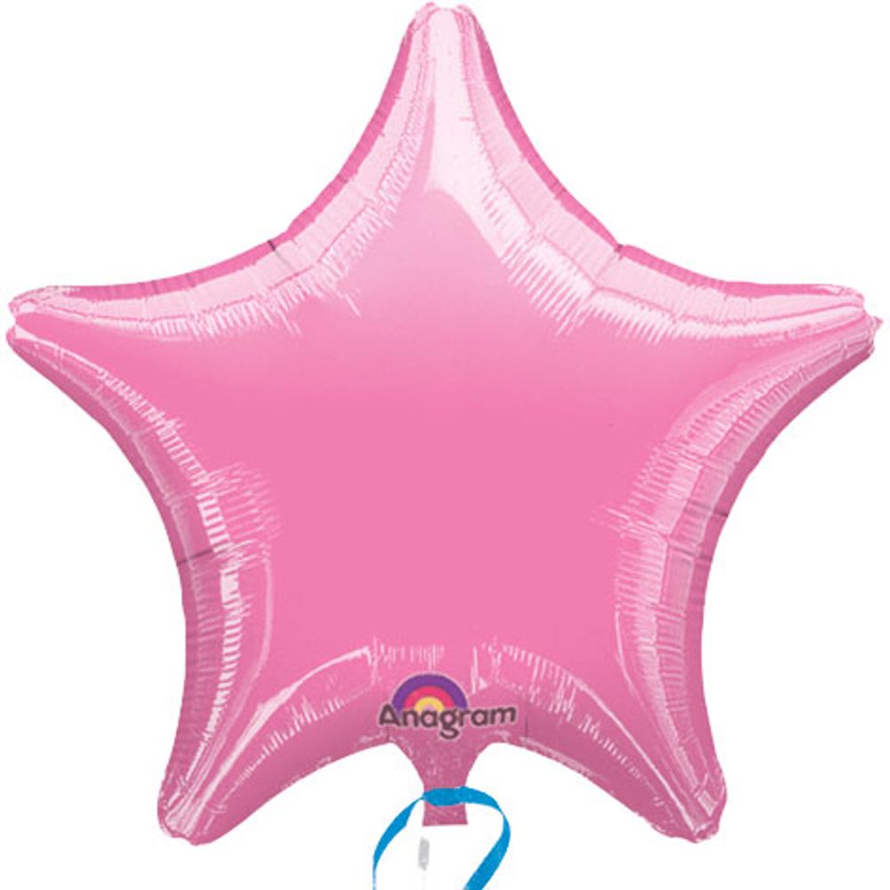 19" Metallic Lavender Star Anagram Balloon (1 ct)