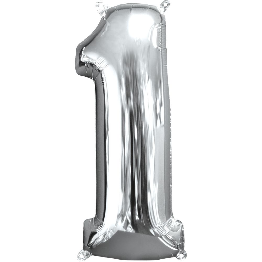 26" NUMBER 1 SILVER