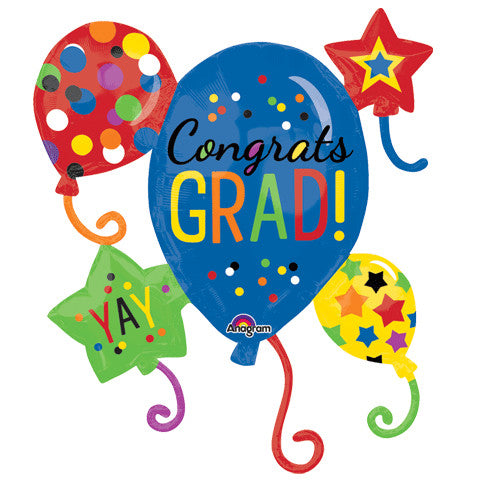 GRAD BALLOON CLUSTER SUPER SHAPE