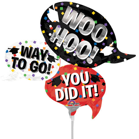 GRAD MESSAGES MINI SHAPE