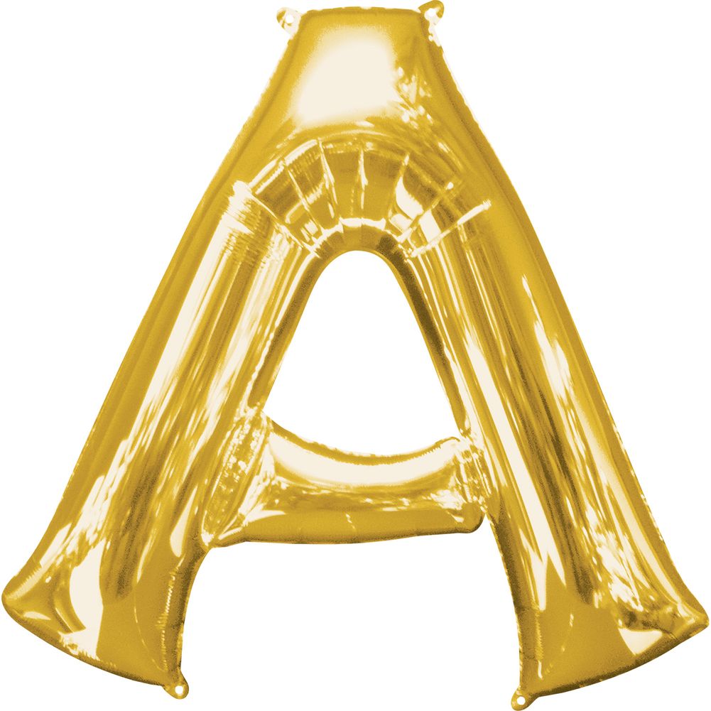 34" LETTER A GOLD