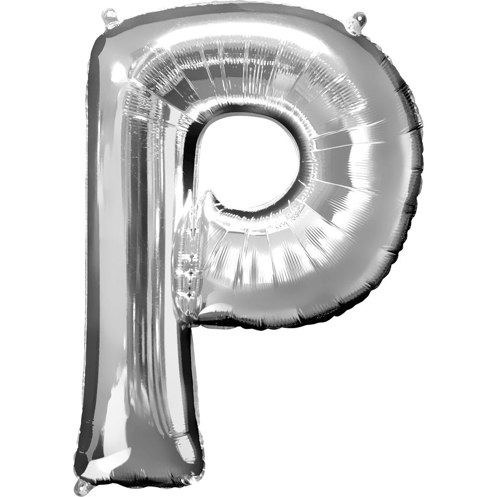 34" LETTER P SILVER