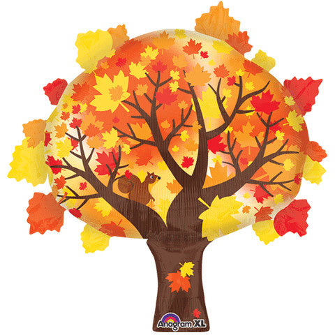 Fall Tree Super Shape Foil Balloon