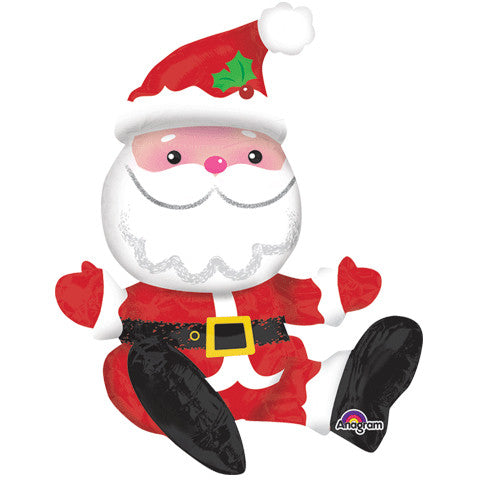 SITTING SANTA MULTI-BALLOON
