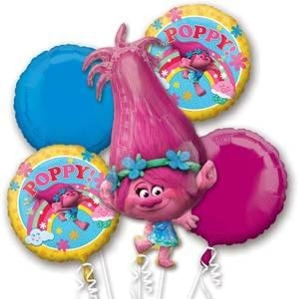 Trolls Bouquet of Balloons