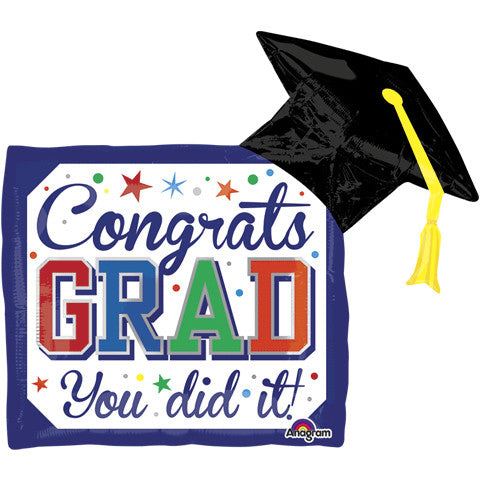 DIPLOMA & HAT SUPER SHAPE
