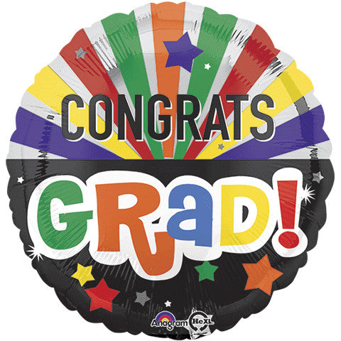 18" CONGRATS GRAD CELEBRATION HX