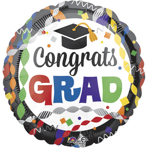 28" CONGRATS GRAD PARTY HX