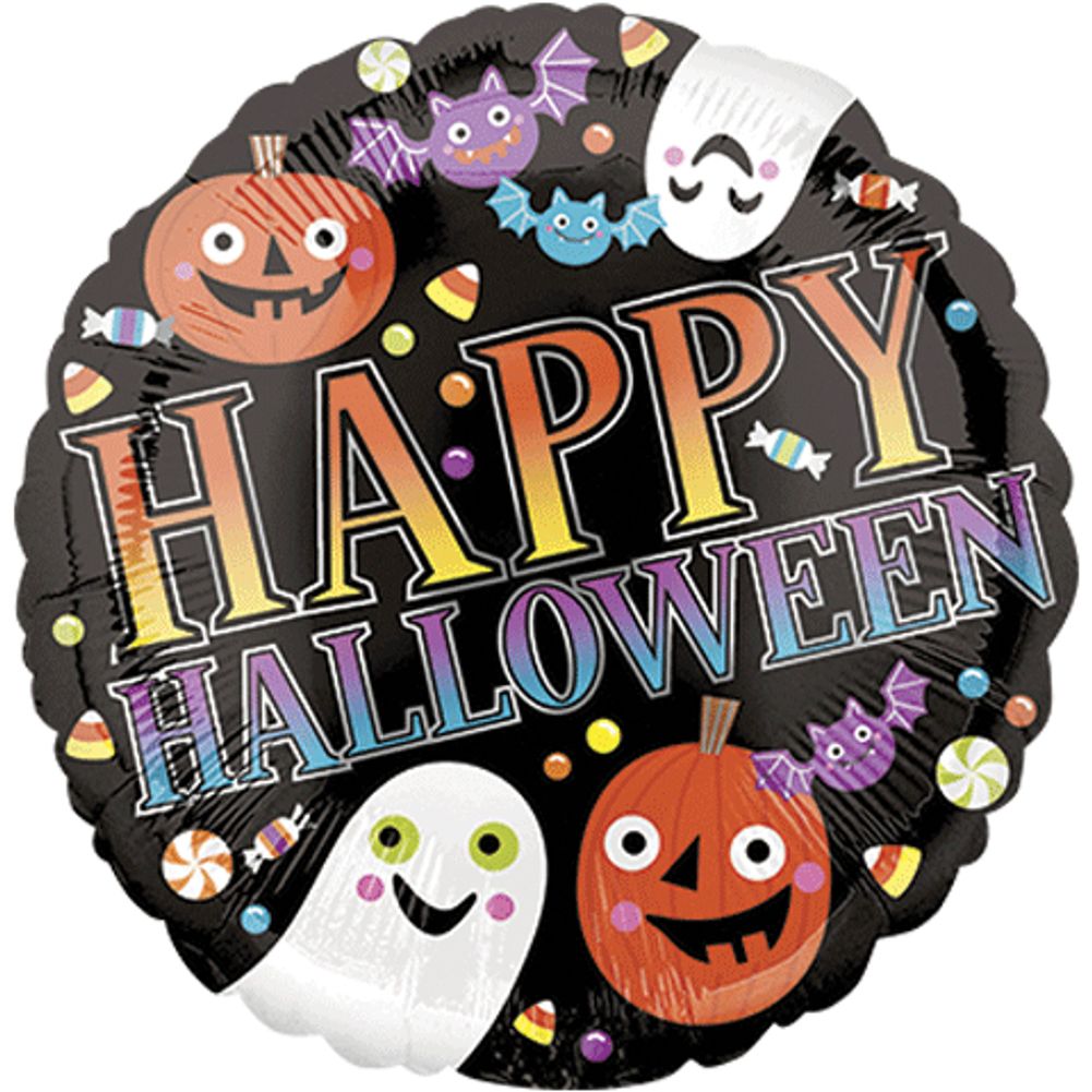 18" PUMPKINS, GHOSTS & BATS HX