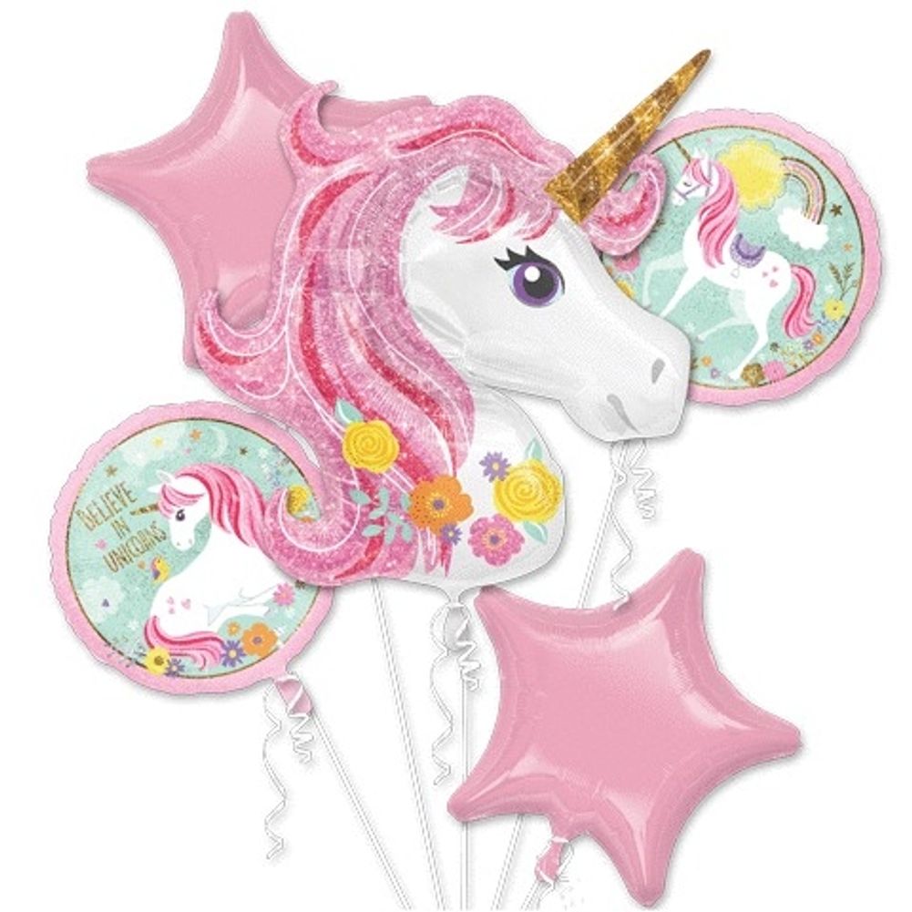 MAGICAL UNICORN BOUQUET OF BALLOONS