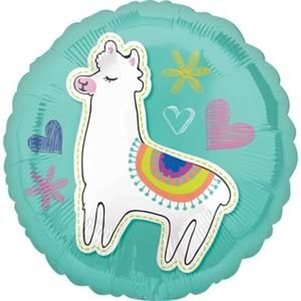 18" SELFIE CELEBRATION LLAMA HX
