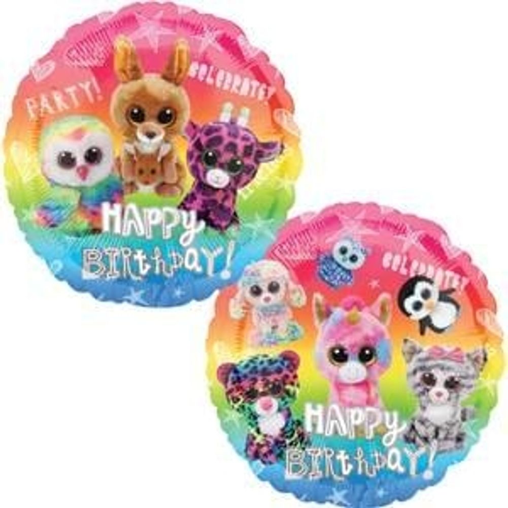 18" BEANIE BOOS BIRTHDAY HX