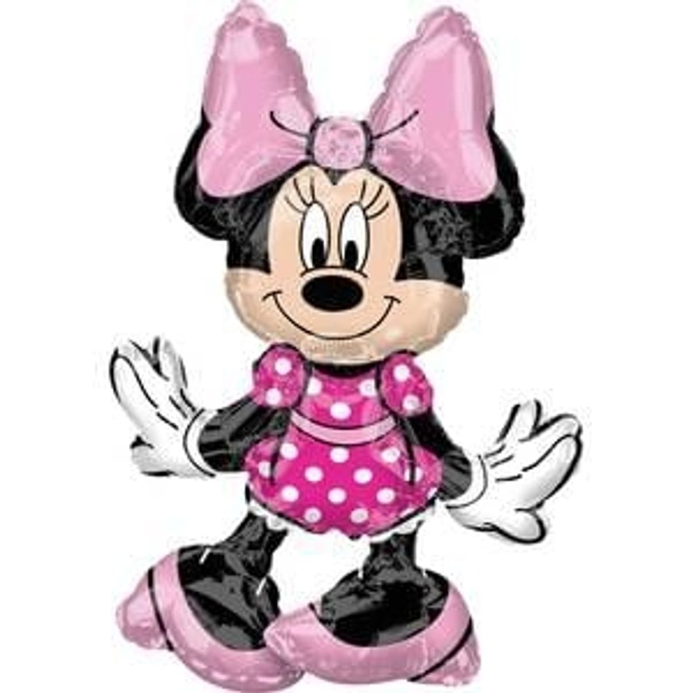 Sitting Minnie Mouse Balloon (1ct)