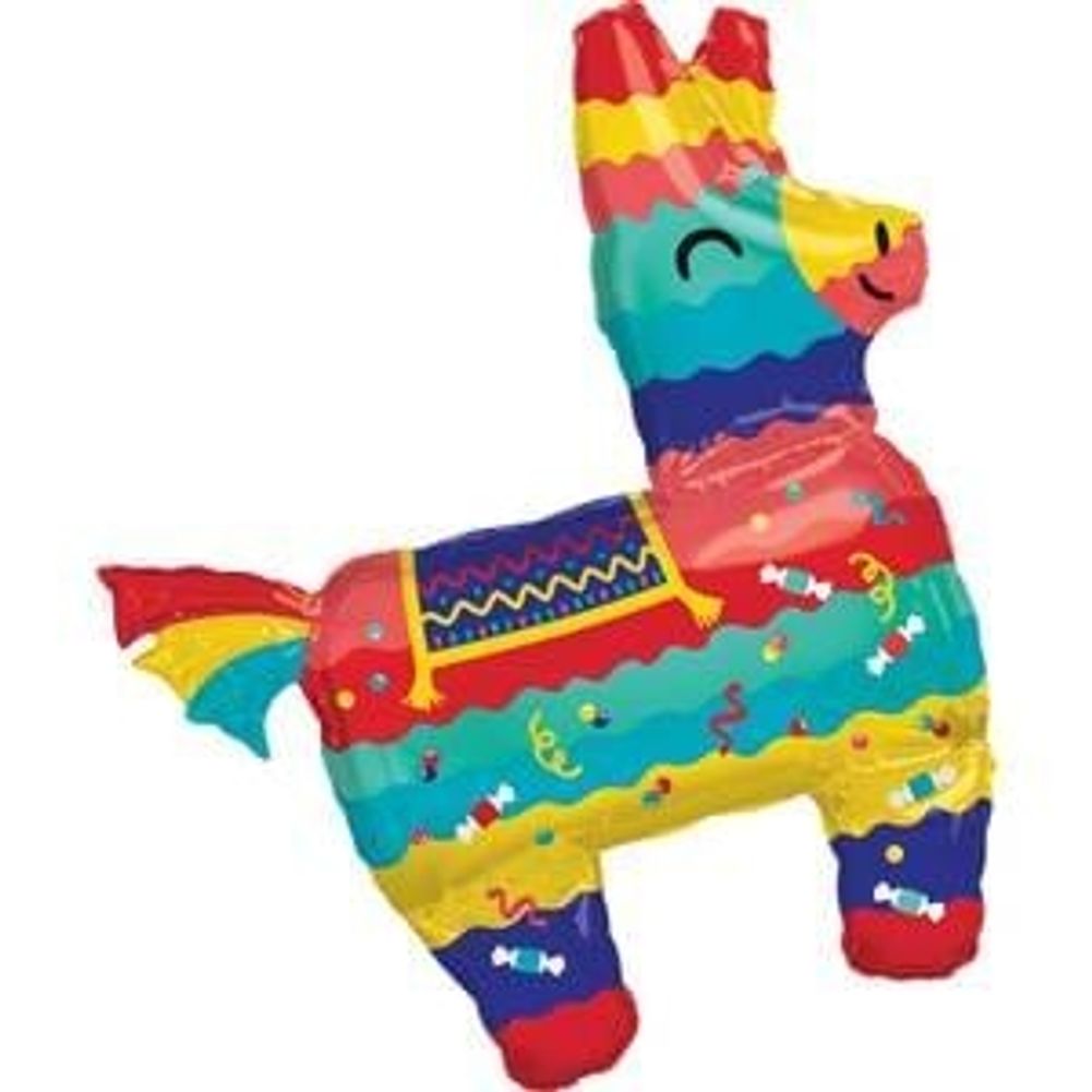 Fiesta Pinata Super Shape Foil Balloon (1ct)