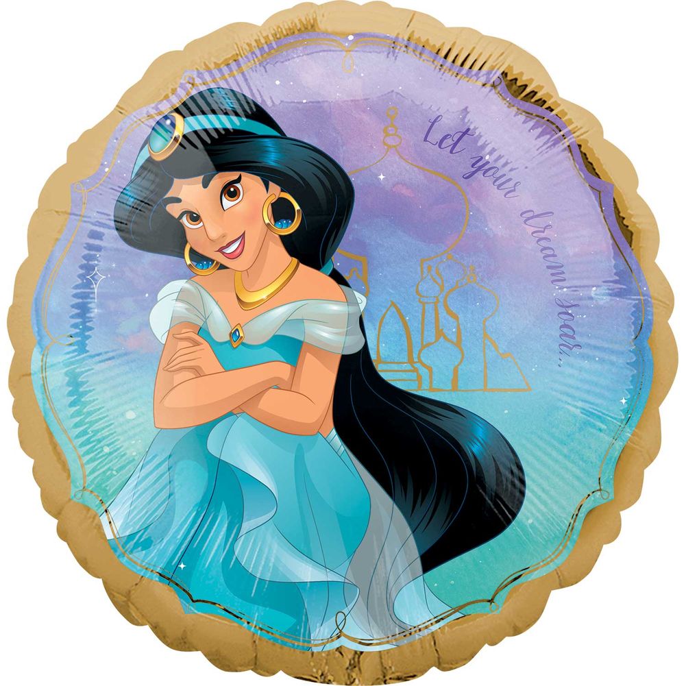 18" Jasmine Once Upon A Time Foil Balloon (1ct)
