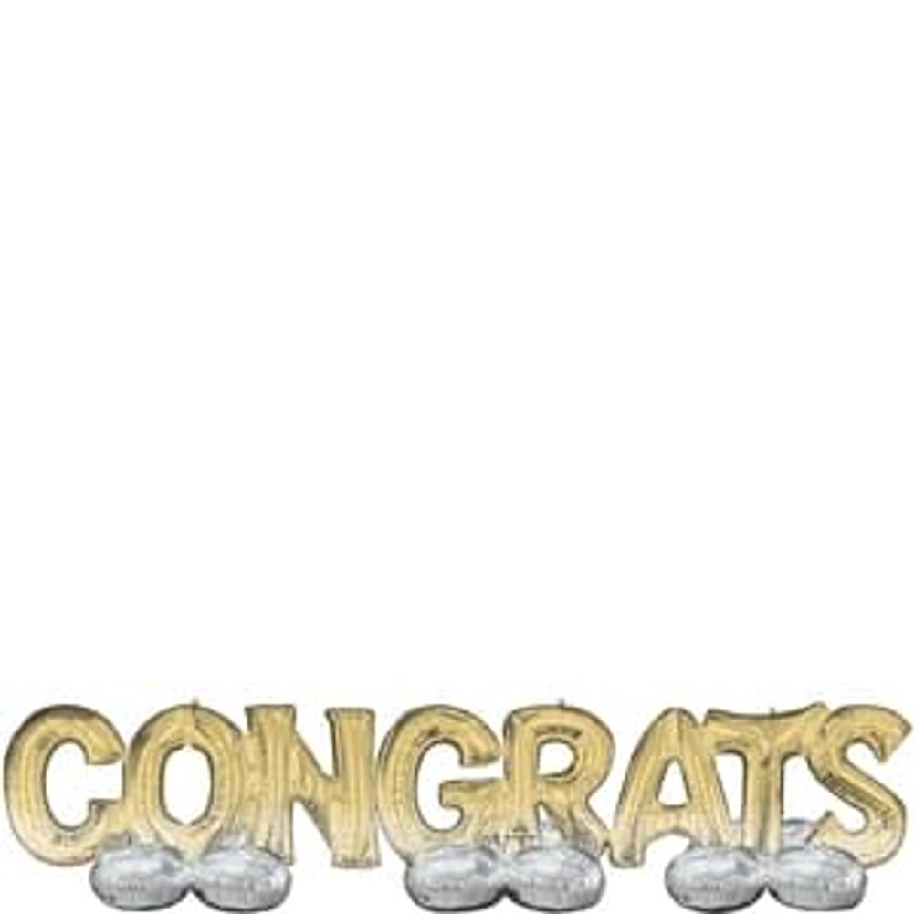 Congrats Airloonz Decor Kit