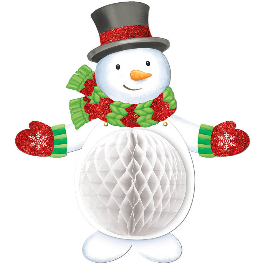 Hanging Woodland Snowman