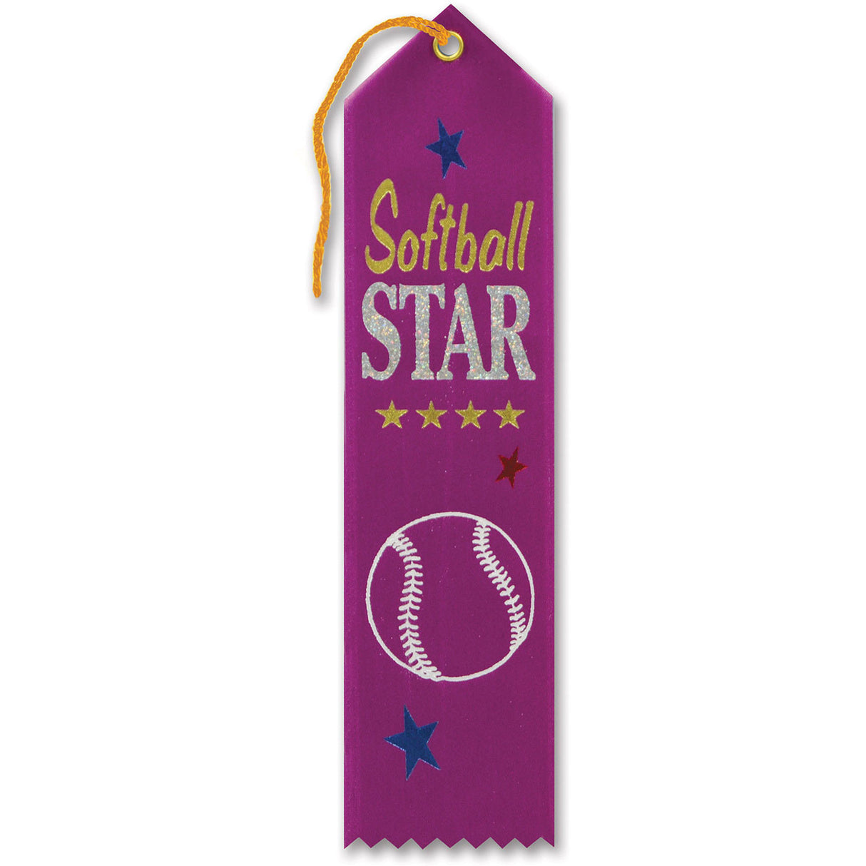 Softball Star Award Ribbon