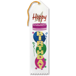 Happy Birthday Award Ribbon