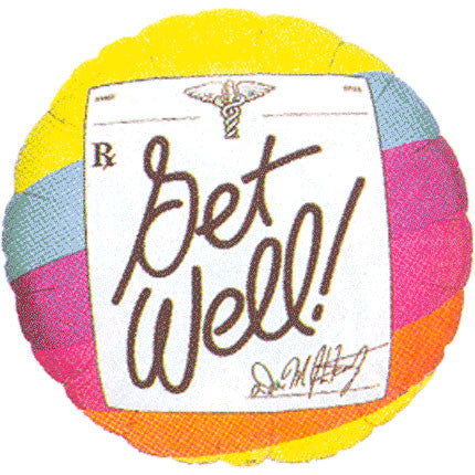 18" Get Well Prescription