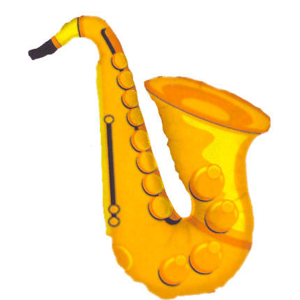 Saxophone Helium Shape