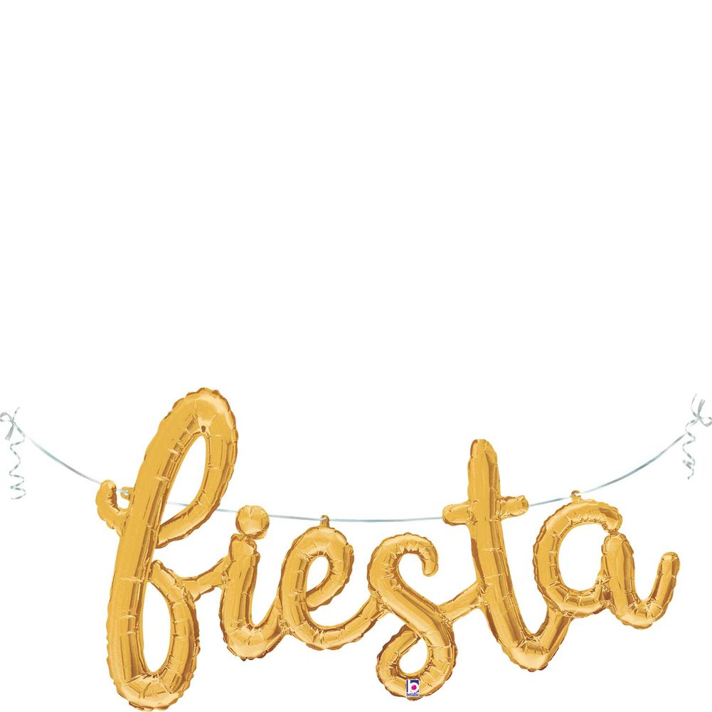 53" FIESTA SCRIPT GOLD