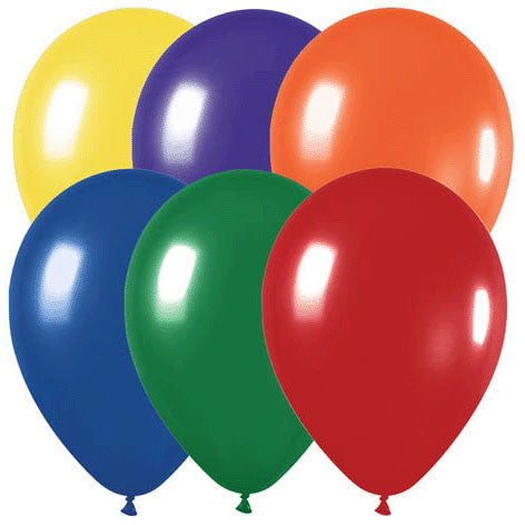 Sempertex 5" Crystal Assortment Latex Balloons (100ct)