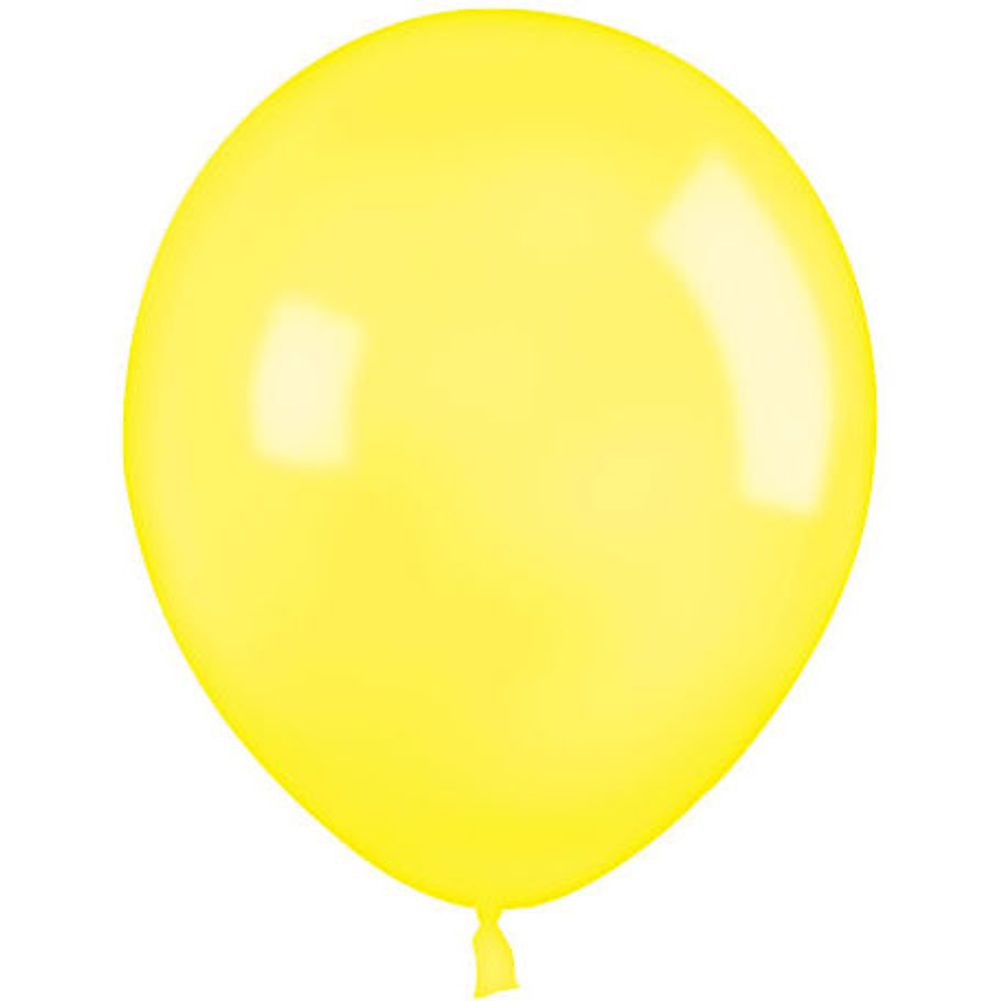 Sempertex 11" Pastel Yellow Latex Balloons (100ct)