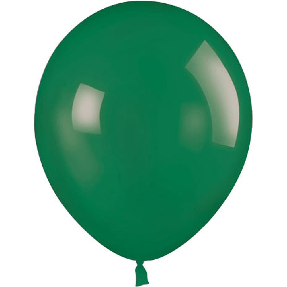 Sempertex 11" Crystal Green Latex Balloons (100ct)