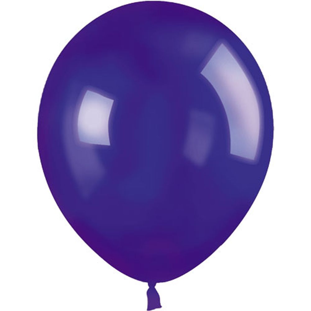 Sempertex 11" Crystal Blue Latex Balloons (100ct)