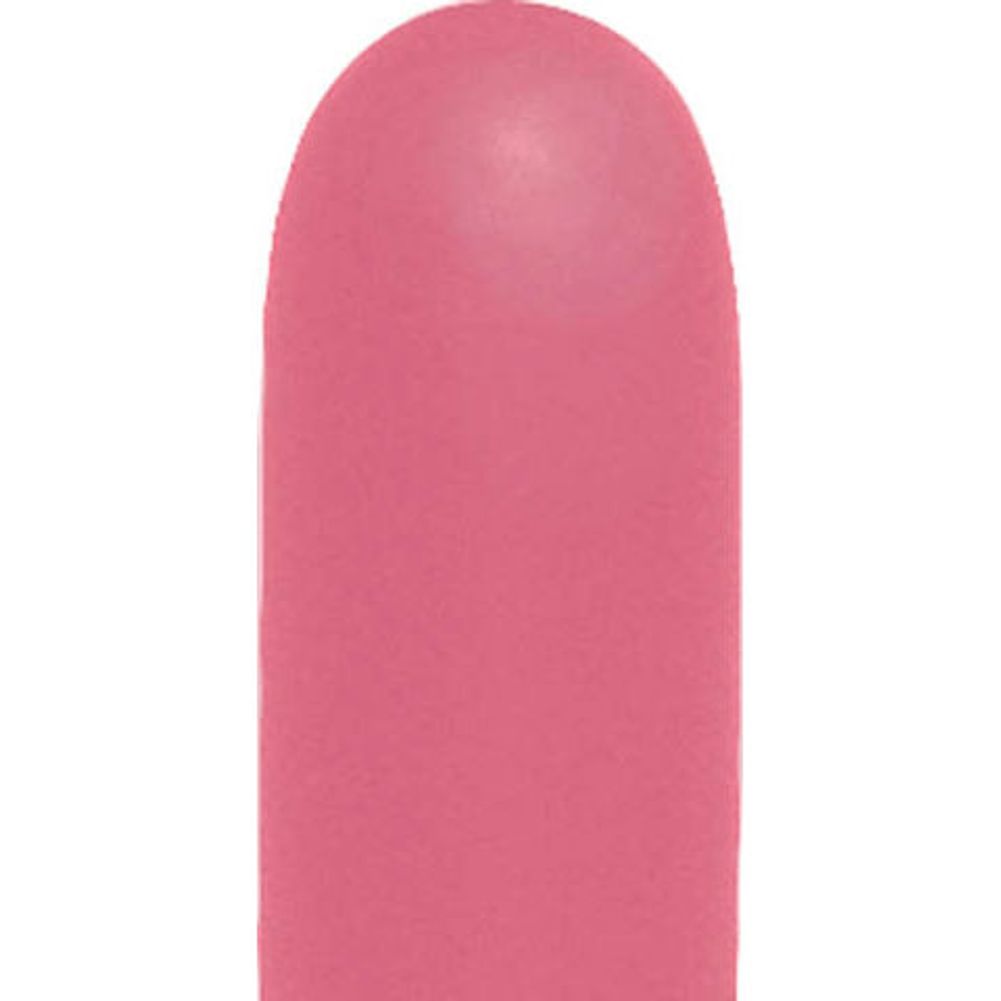 Sempertex 260B Deluxe Fuchsia Tying Balloons Latex Balloons (50ct)