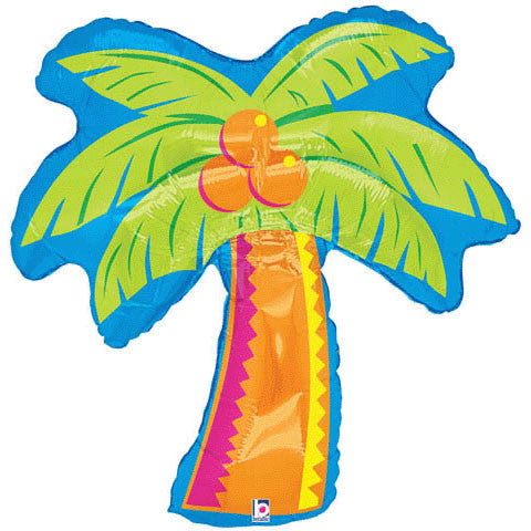 Tropical Palm Tree Super Shape Foil Balloon (1ct)