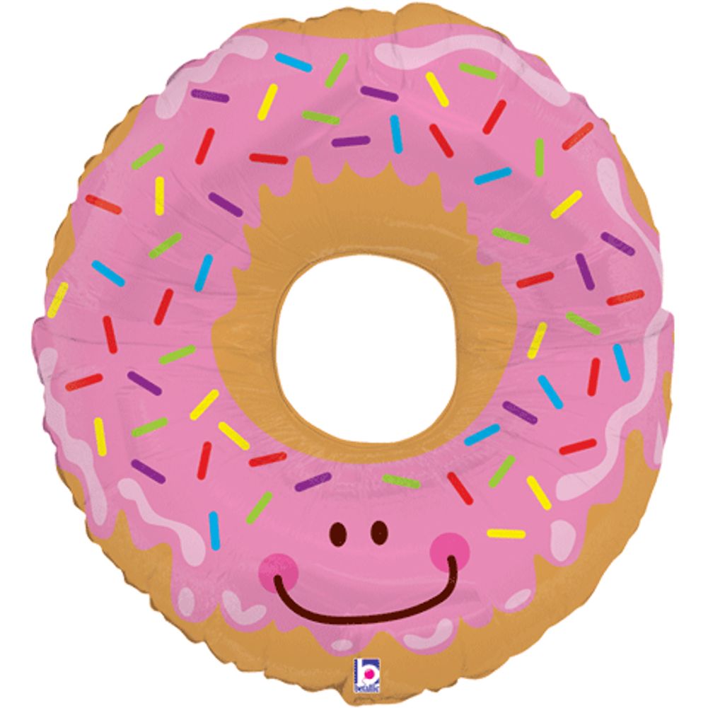 30" GLAZED DOUGHNUT HELIUM SHAPE